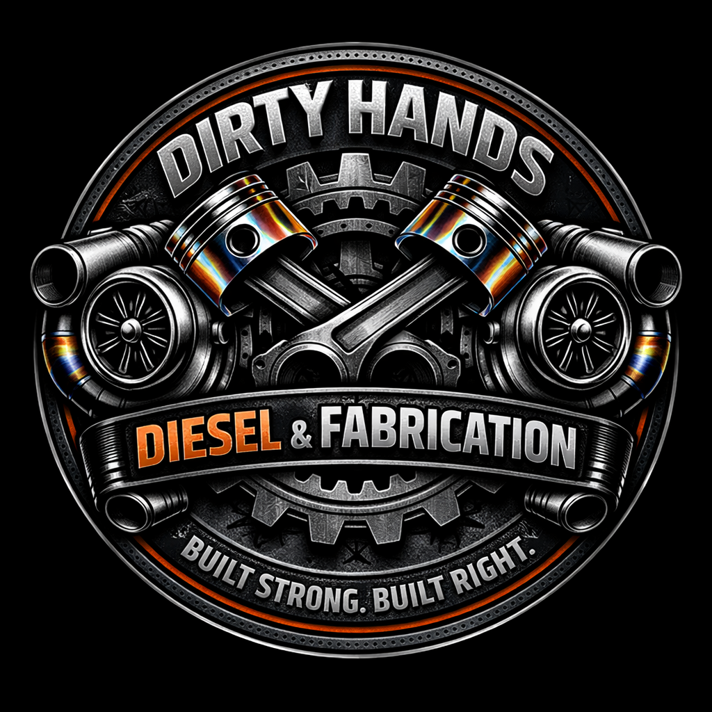 Dirty Hands Diesel & Fabrication logo